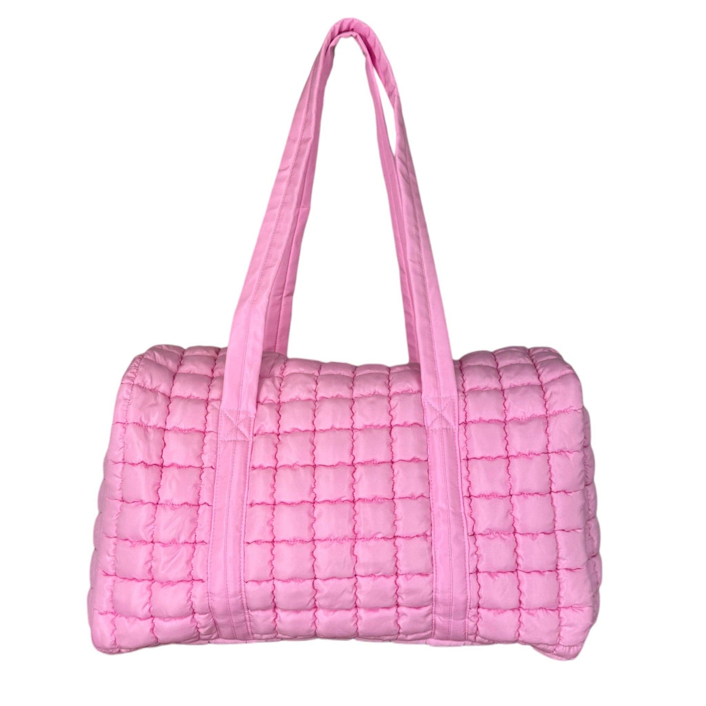 Puffer Quilted Duffle Bag
