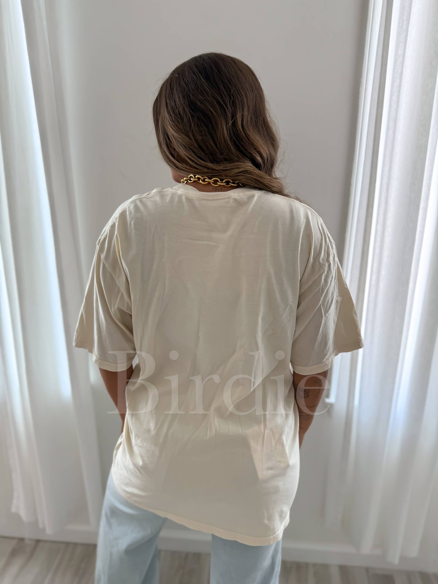 Make Heaven Crowded Ivory Graphic Tee