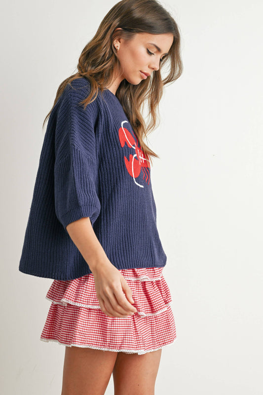 Oversized Lobster Sweater