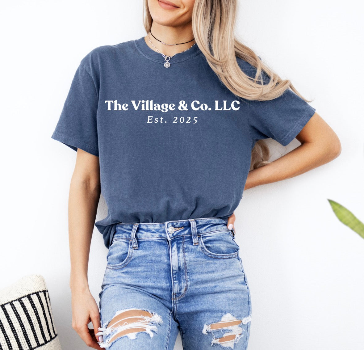 The Village & Co. LLC Est. 2025 Tee