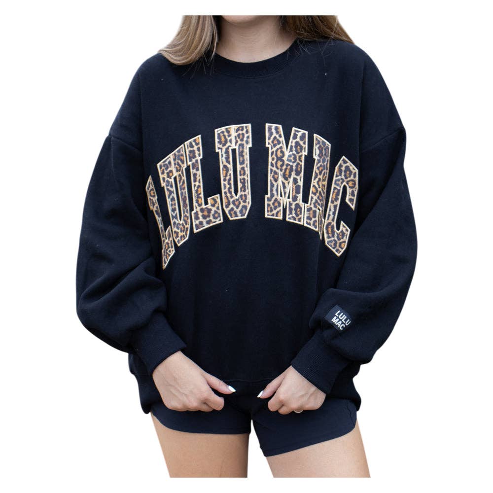 Black Lulu Mac Sweatshirt