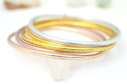 Mantra Bangle Bracelets