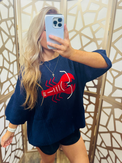 Oversized Lobster Sweater