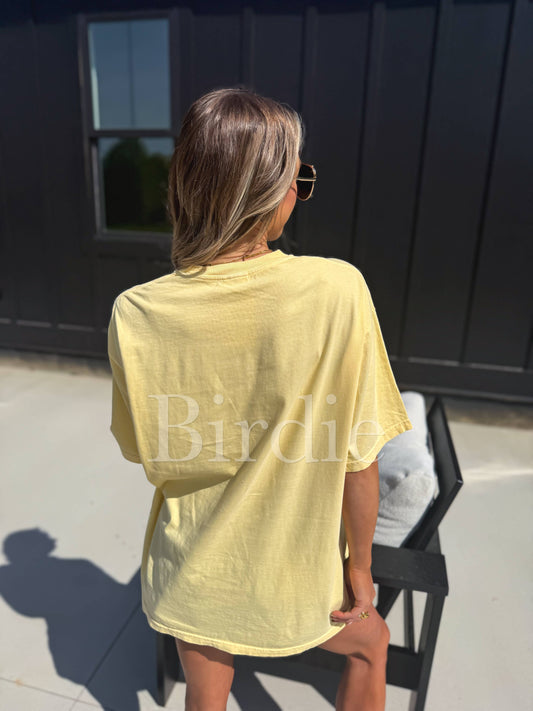 Striped MAMA Graphic Tee