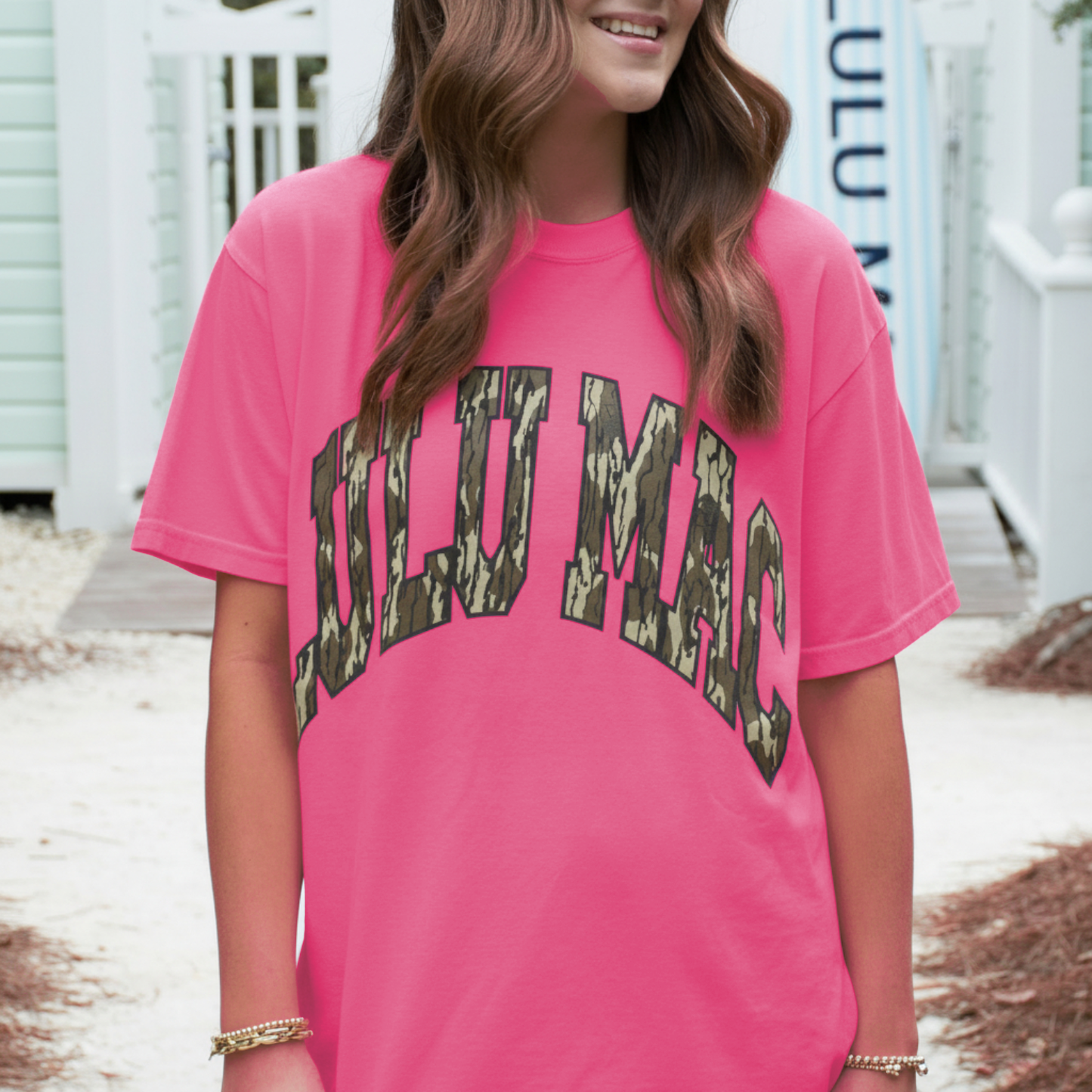 Lulu Mac Mossy Oak Bottomland Tee