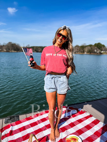 Made in USA Vinyl Graphic Tee