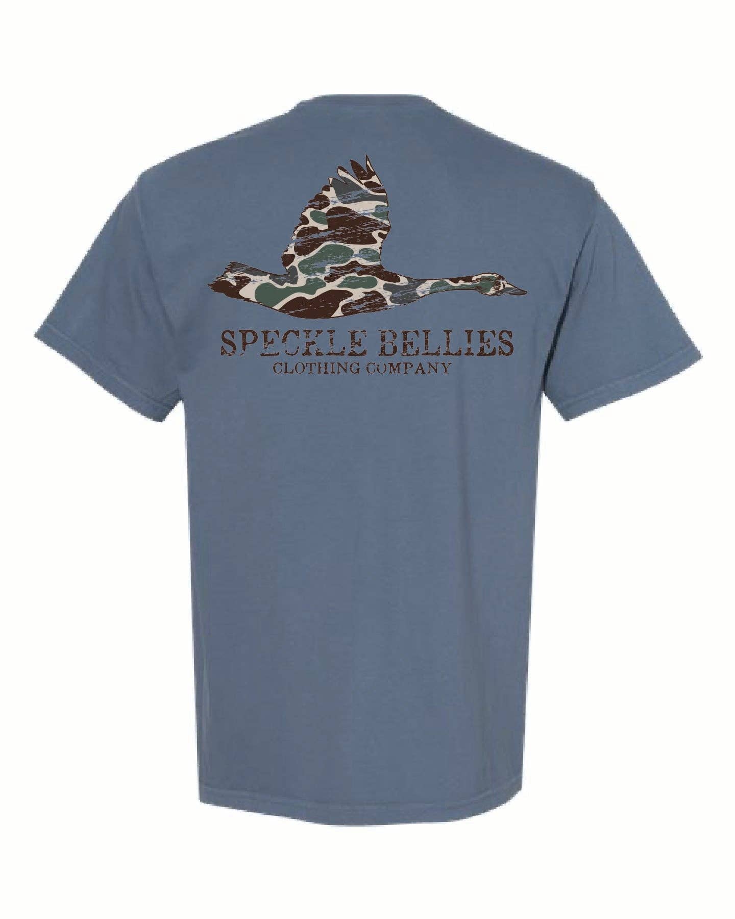 Camo Goose  Pocket Tee