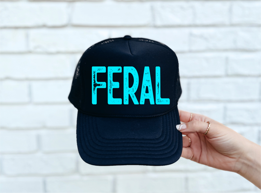 "Feral" Trucker Hat