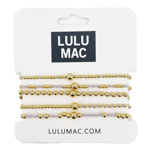 Lulu Mac Bracelets - White