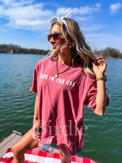 Made in USA Vinyl Graphic Tee