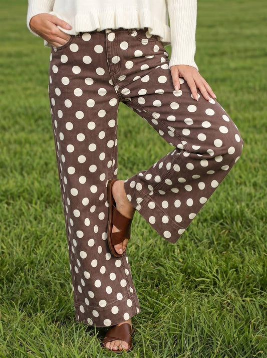 Polka Dot Pants