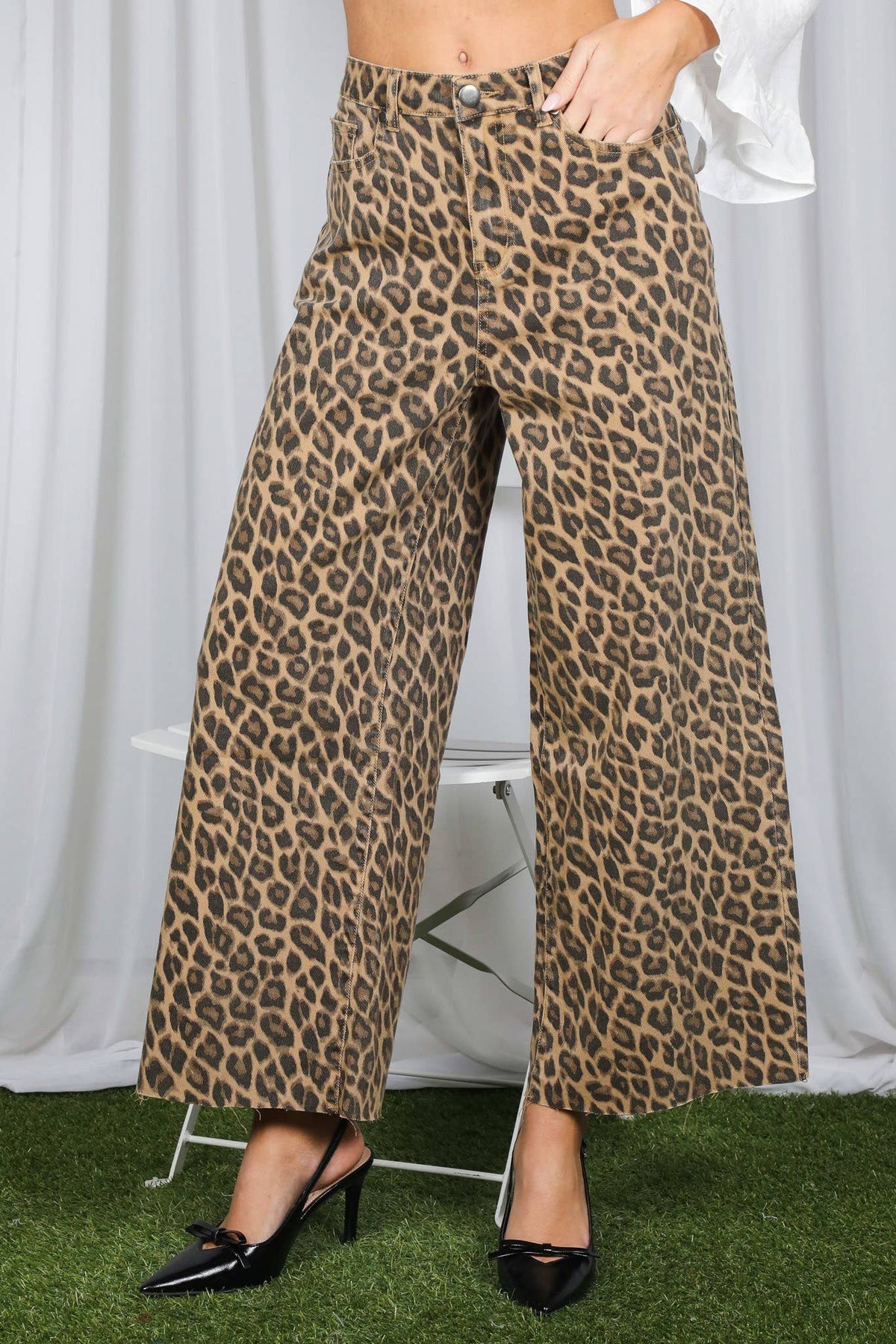 Leopard Jeans