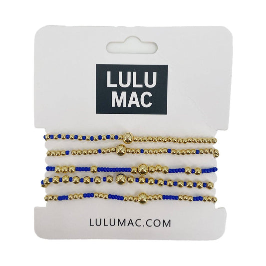 Lulu Mac Bracelets- Royal Blue