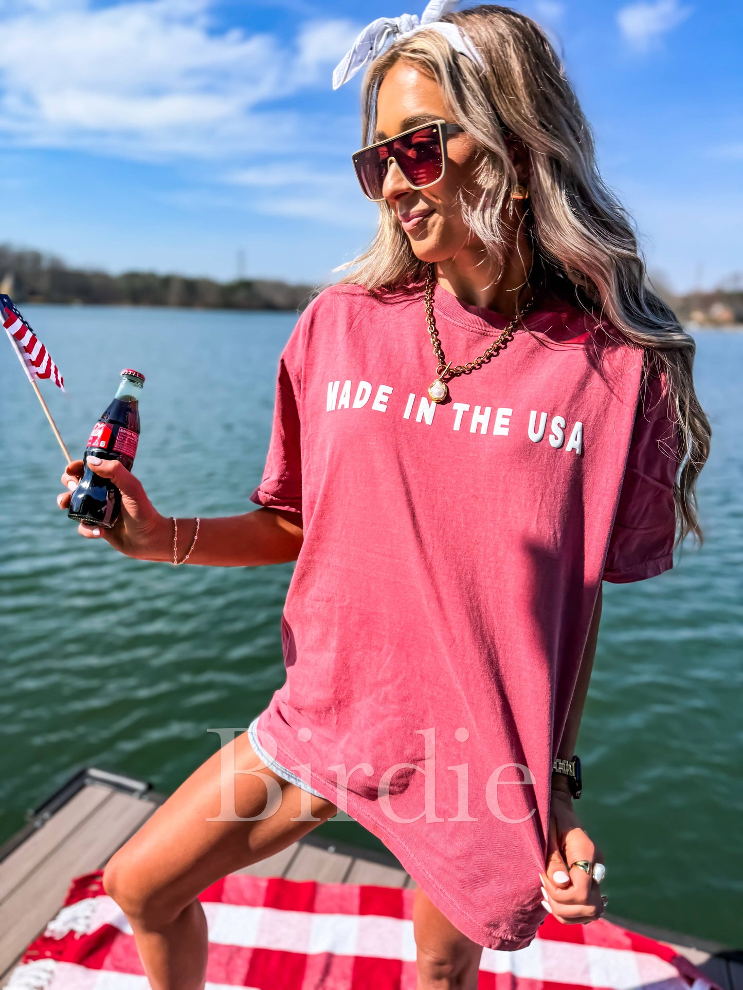 Made in USA Vinyl Graphic Tee