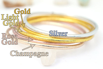Mantra Bangle Bracelets
