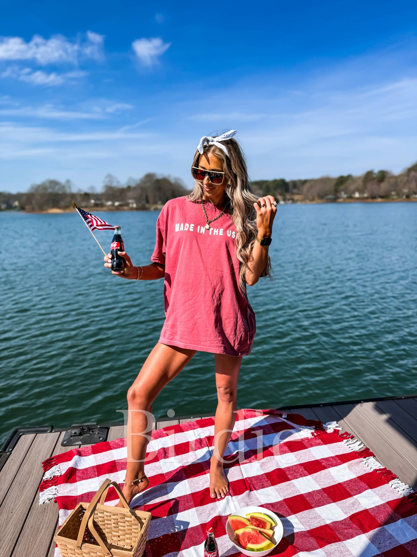 Made in USA Vinyl Graphic Tee