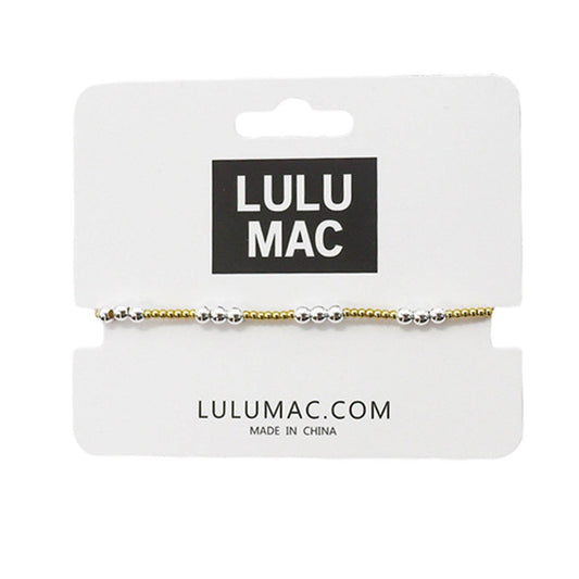 Lulu Mac Bracelet- Mixed/silver&gold