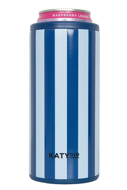 Light Blue and Navy Koozie