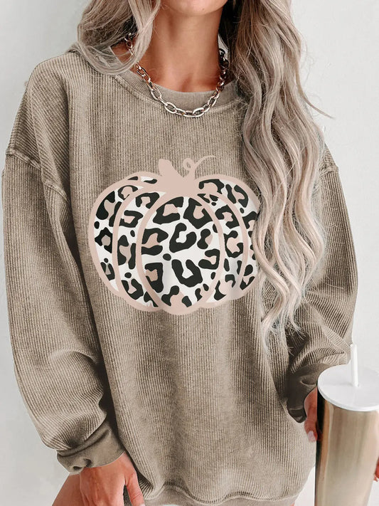 Pumpkin Graphic Sweatshirt